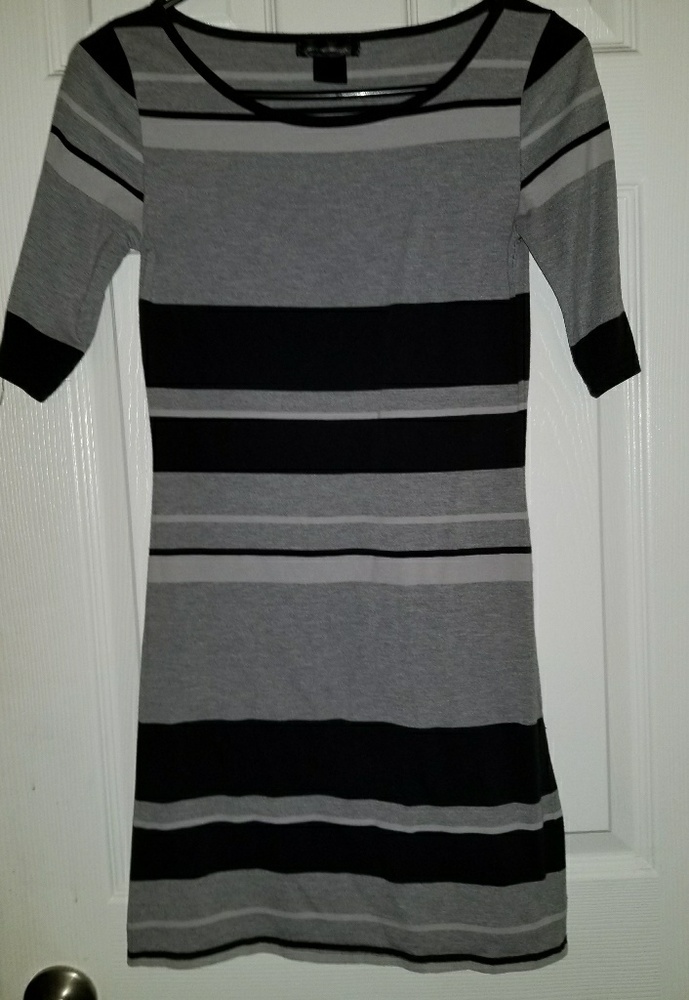Black White and Grey Tunic